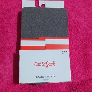 Cat & Jack Charcoal Tights Set. Only Two Included..
